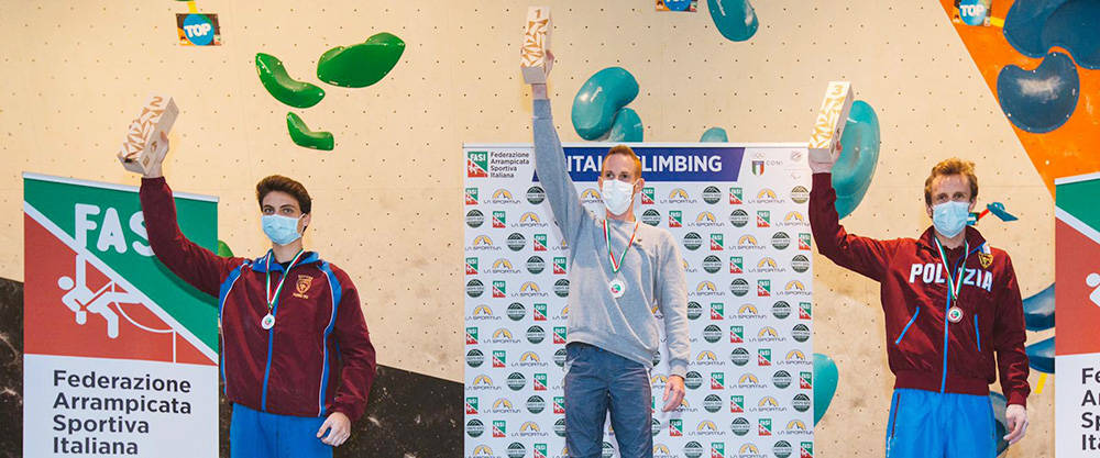 gabriele moroni roma 2020 campionato boulder urban wall